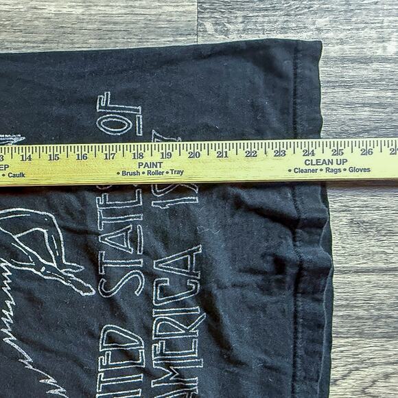 Tultex Led Zeppelin USA 1977 Band Tee Black Graphic T-Shirt Size Small - Picture 6 of 6